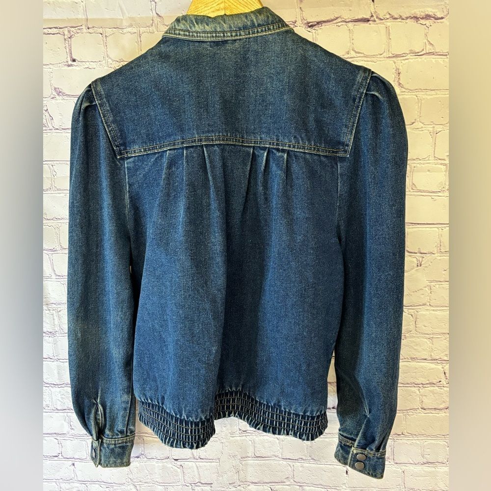 Vintage International Stefano Sportswear Retro 90’s Streetwear Jean Jacket S - Picture 2 of 8